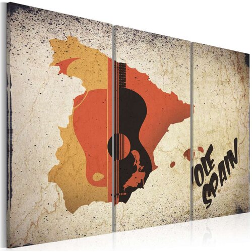  Slika - &amp;iexcl;Ol&amp;eacute;! Spain - Triptych 90x60 Slike