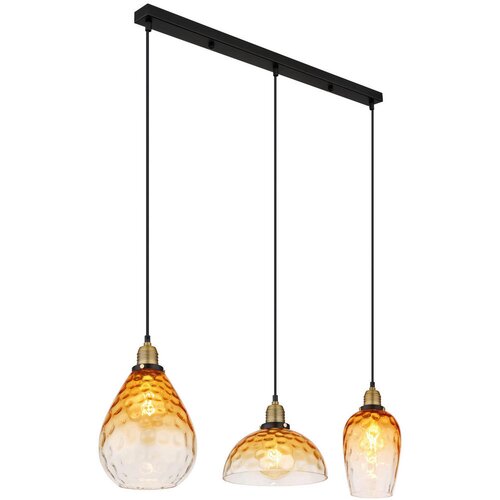 Globo Salvy Visilica (60 W, D x &amp;Scaron; x V: 91 x 25 x 120 cm, Jantar, Crna) Slike