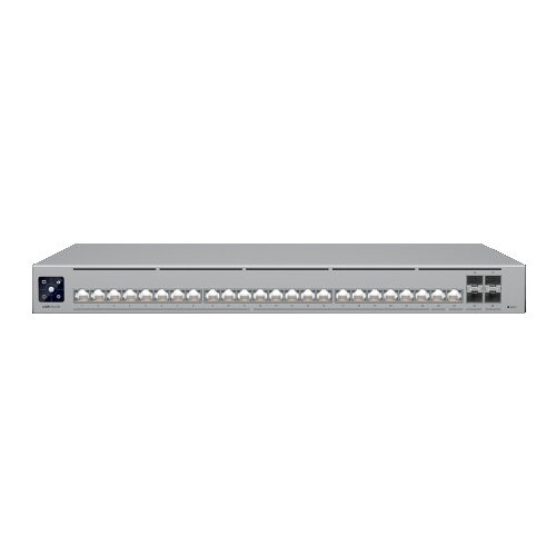 Ubiquiti Layer 3 Etherlighting USW-PRO-HD-24-POE-EU (22) 2.5 GbE, (2) 10 GbE PoE++ ports, (4) 10G SFP+ ports, DC power backup ready ( USW-P Cene