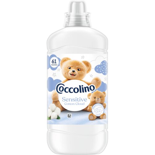 Coccolino Sensitive omek&amp;scaron;ivač za ve&amp;scaron; 61 pranje (1,403l) Slike