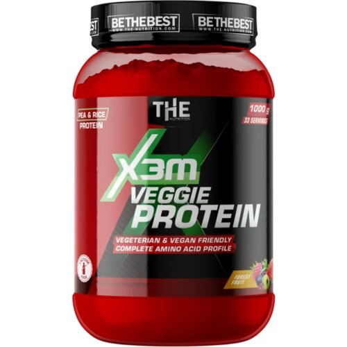 The Nutrition X3M vegan protein – biljni protein za mišićni rast i oporavak - šumsko voće Cene