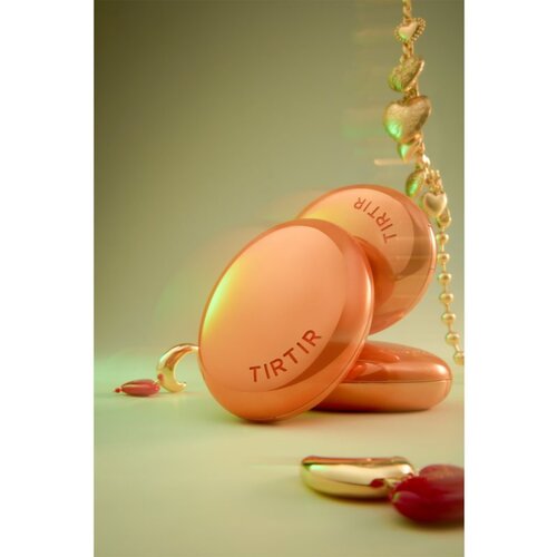 TIRTIR Mask Fit AI Fliter Cushion dolgoobstojni tekoči puder v gobici z mat učinkom odtenek 17N Vanilla 18 g Slike