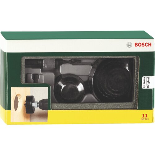 Bosch 11-dijelni set kruna za bu&amp;scaron;enje u drvo - 2607019450 Slike