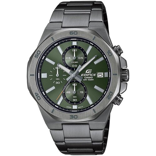 Casio Ročna ura Edifice EFV-640DC-3AVUEF Green/Grey Cene