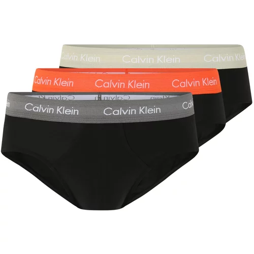 Calvin Klein Underwear Spodnje hlačke siva / kamen / oranžna / črna