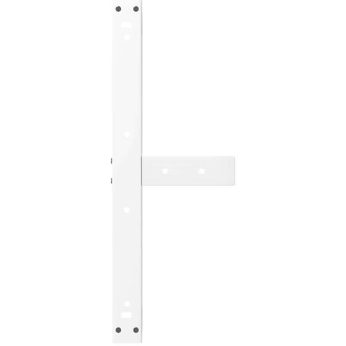  Noge za stolić T-oblika 2 kom bijele 70x25x(30-31) cm čelik Slike