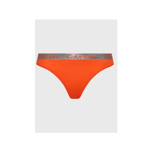 Calvin Klein Underwear Tangice 000QD3539E Oranžna