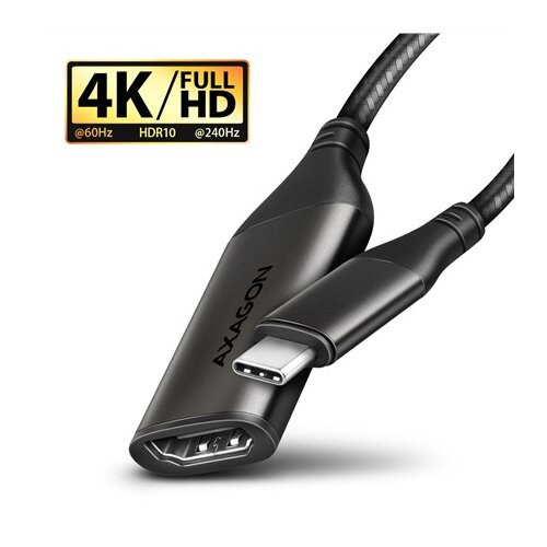 Axagon RVC-HI2M video cable adapter 0.25 m USB Type-C HDMI Black Slike