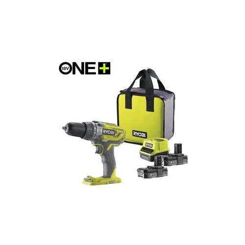  Set &ndash; udarna aku. bu&scaron;ilica sa 2 baterije (2Ah) i punjačem 18V ONE+&trade; &ndash; RYOBI R18PD3-220S Cene