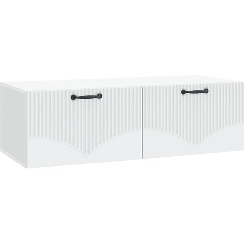 vidaXL TV ormar za zid Zidne Bijela 98 x 41 x 30 cm Konstruirano drvo - Bijela 98 x 41 cm Cijene