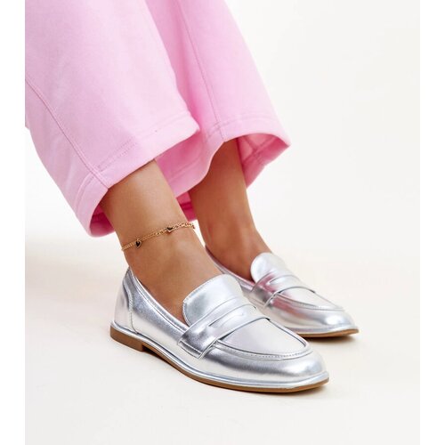 Gemre Silver classic loafers Nasia Cijene