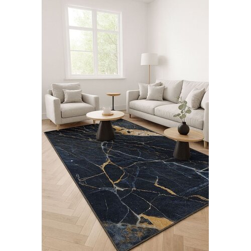 Conceptum Hypnose Tepih HM-CRP25-10, Pravougaoni, 160x230 cm, Teget Cene