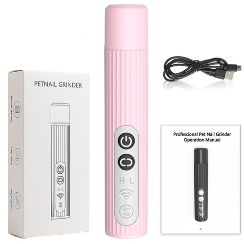 INF Večnamenski brusilnik za hišne ljubljenčke - električni trimer za nohte za pse in mačke Pink, (5000125000) Cene