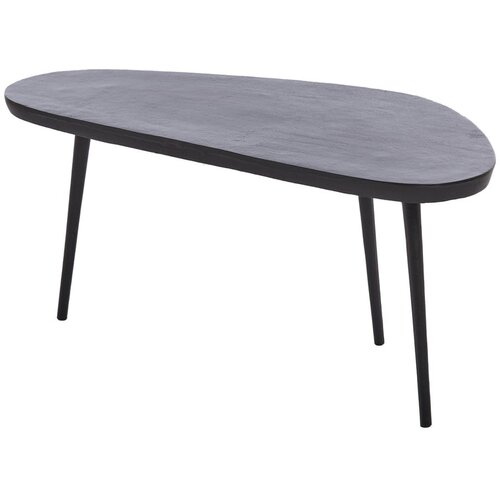 Light & Living Crni metalni stolić za kavu 42x87 cm Puno – Cijene