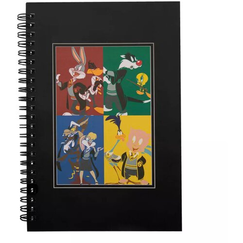 Cinereplicas Harry Potter - Looney Tunes Hogwarts Houses Notebook Cene