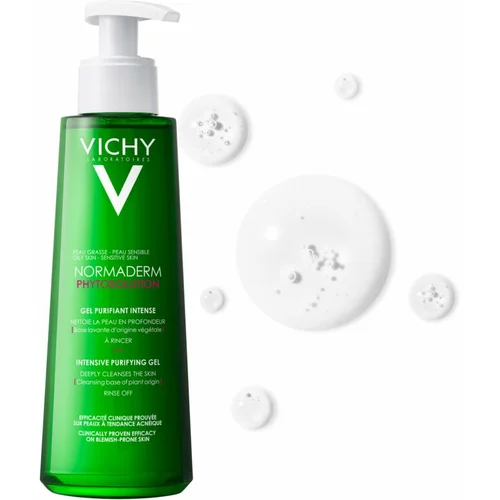 Vichy Normaderm Phytosolution čistilni gel za mastno in aknasto kožo 200 ml za ženske