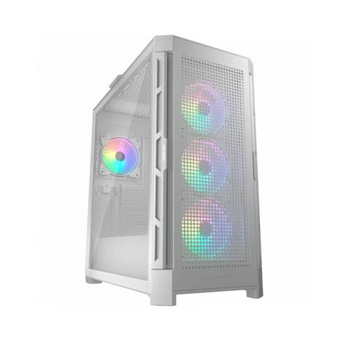 COUGAR GAMING COUGAR DUOFACE PRO RGB PC Case, Mid Tower, White Cene