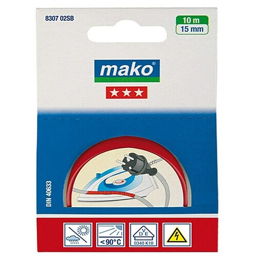 MAKO Izolacijska traka (Crvena, 10 m x 15 mm) Cijene