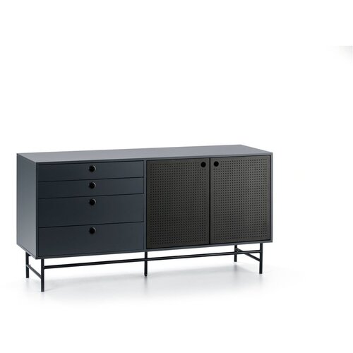 Teulat crno-plava komoda Punto, širina 150 cm Cijene