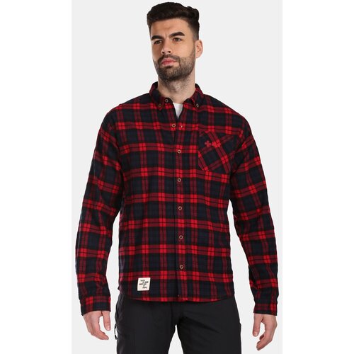 Kilpi men's sports flannel shirt flanny-m red Cene