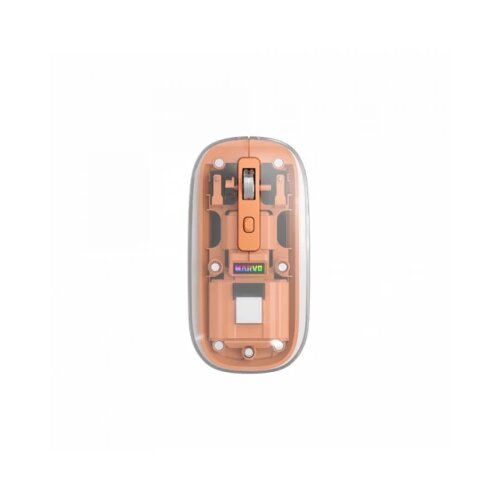 Marvo mis wireles prism B10 M810W transparent narandzasti Slike