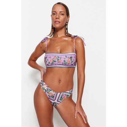 Trendyol Bikini Bottom - Multi-color - Floral Slike