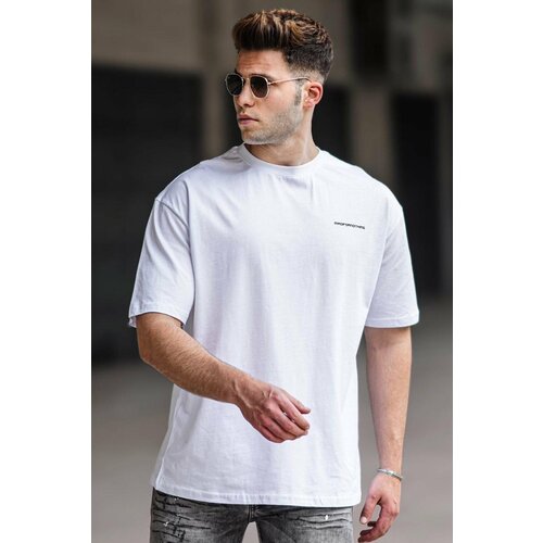 Madmext T-Shirt - White - Regular fit Slike