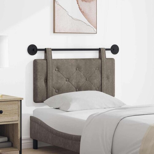  Držeće uzglavlje Zidne Sivi 80 cm Antikni PU - Sivi 80 cm bez LED Cene
