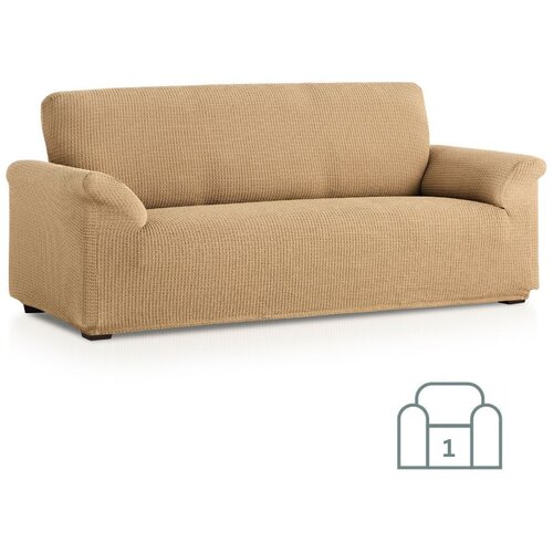 SOFA raztegljiva stretch prevleka za enosed - fotelj 70-100 cm bež eu kvaliteta Cene