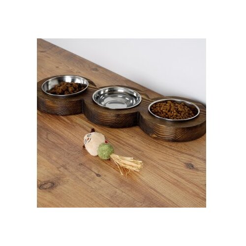 Hanah home PET010 Posuda za kućne ljubimce, smeđa Cene