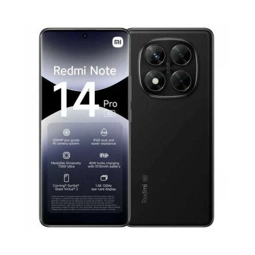 Redmi Note 14 pro EU 8+256 Midnight Black Cene