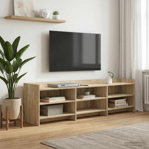 TV ormar 168 x 33 x 47 cm Hrast sonoma Konstruirano drvo Slike