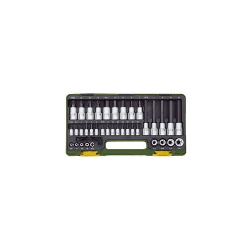 Proxxon 42-dijelni set nasadnih TX i Imbus ključeva gedore 1/4&amp;Prime; i 1/2&amp;Prime; PX23290 Slike