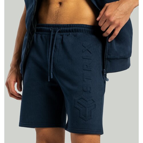 STRIX mu&amp;scaron;ke kratke hlače embossed midnight blue Slike