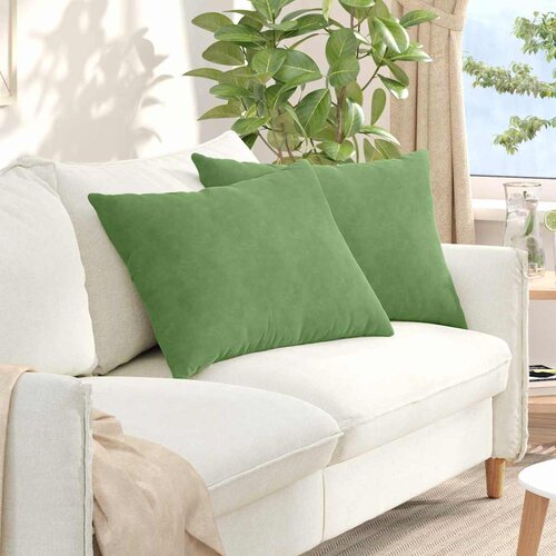  Jastučići za sofu 2 pcs Svijetlo zelena 70 x 50 cm Cene