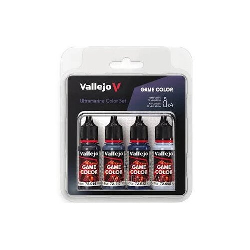 Vallejo Ultramarine Color Set - Game Color Tematski Set (8 Boja) 72389 Slike
