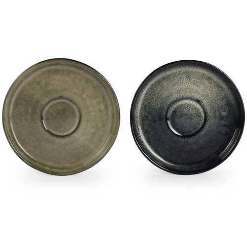 Salt&amp;amp;Pepper Zelen/moder čajni krožniček &amp;oslash; 15 cm Meridian &amp;ndash; Slike