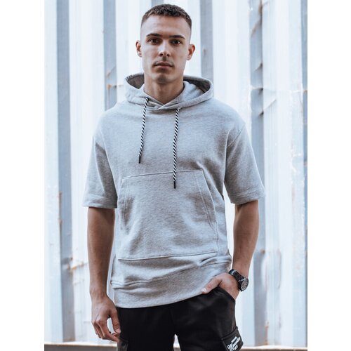 DStreet Bluza męska jasnoszara Slike