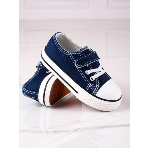 VICO Boys' sneakers fabric navy blue