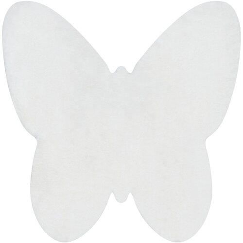 RugsX Preproge Sodobna pralna preproga SHAPE 3150 Metulj shaggy 80x80 cm Bež Cene