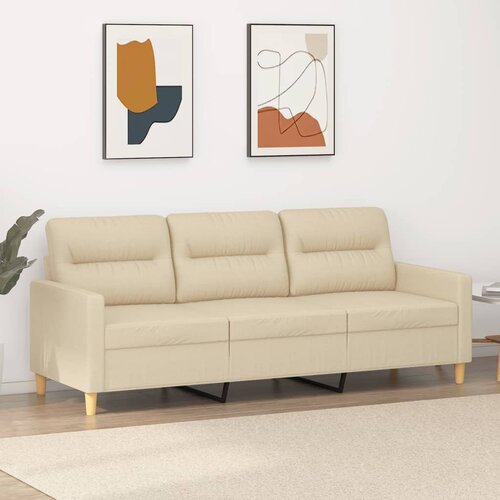  The Living Store Trosed krem 180 cm blago - Kavč Trosed, (21454375) Cene
