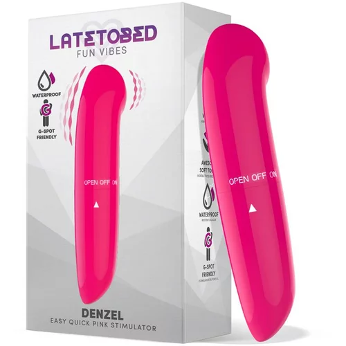 LATETOBED Denzel Stimulator Easy Quick Pink