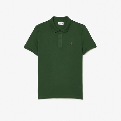 Lacoste L1212 SHORT SLEEVED RIBBED COLLAR S Zelena Slike