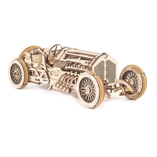 UGEARS 3d drvene mehanička puzzle - U-9 Grand prix ( 949) Slike