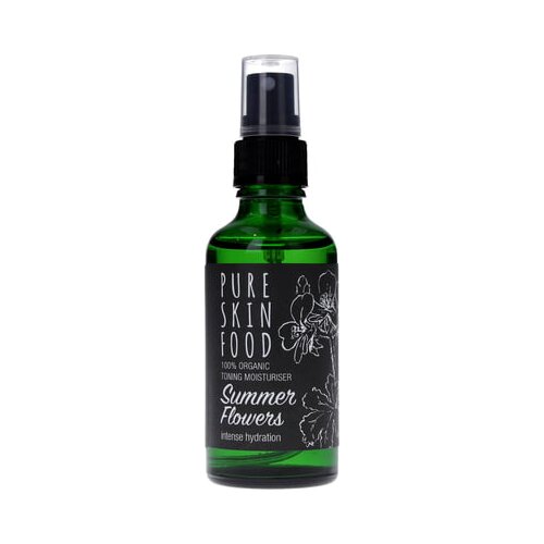 Pure Skin Food toning moisturiser summer flowers Slike