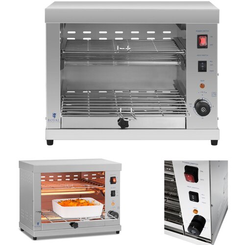 Royal Catering salamander dvojni opekač kruha 3250 w, (21255233) Slike