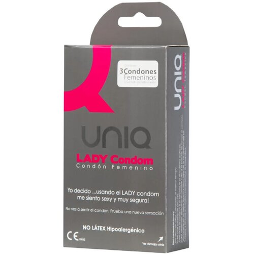 Penthouse Uniq - Lady Condom Preservativos Femininos Sem Ltex Com Cinta Liga 3 Unidades, (21263900) Cene