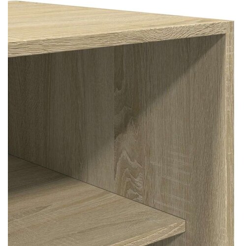 VidaXL Garderobna omara sonoma hrast 50x50x200 cm iverna plo&amp;scaron;ča Slike