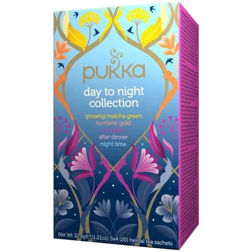 Pukka Day to Night Collection, izbor čajev od jutra do večera