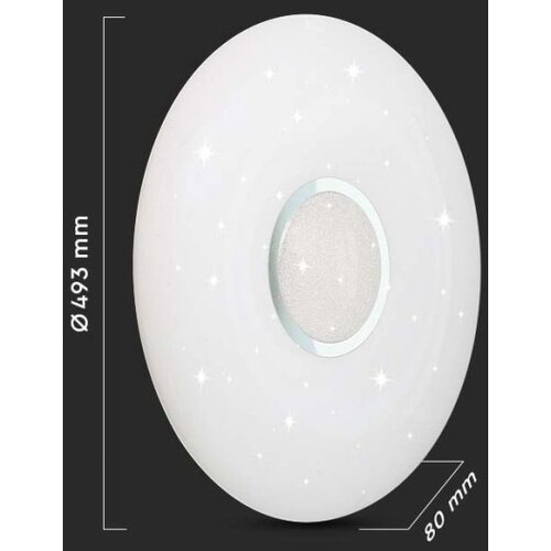  LED prigu&amp;scaron;iva stropna svetiljka LED/40W/230V 3000K/4000K/6500K + daljinski upravljač Slike